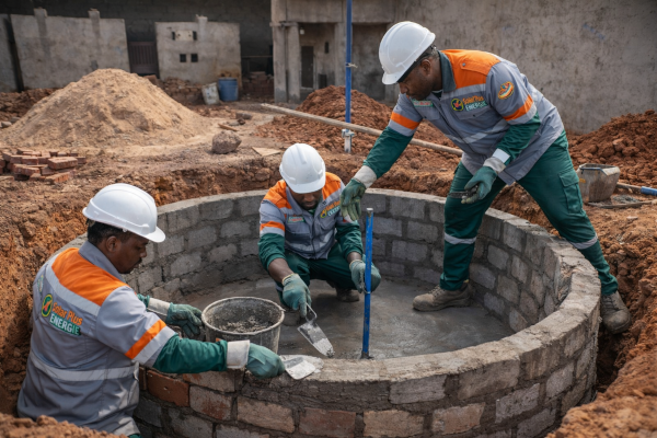 Installation de biodigesteur